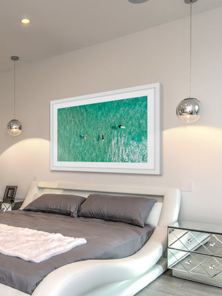 "Calm Waters" Framed Print by Karolis Janulis