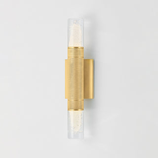 Hudson Valley Lighting Glen Cove Wall Sconce, Aged Brass