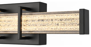 Home Living 16" Led Wall Sconce, Black