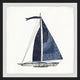 "Set Sail III" Framed Painting Prints, 18"x18"