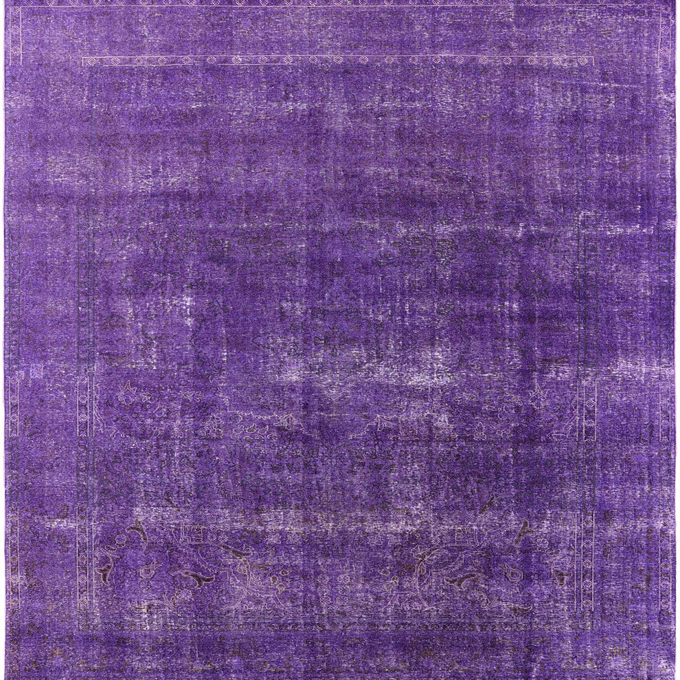 Ahgly Company Indoor Square Mid-Century Modern Area Rugs, 5' Square