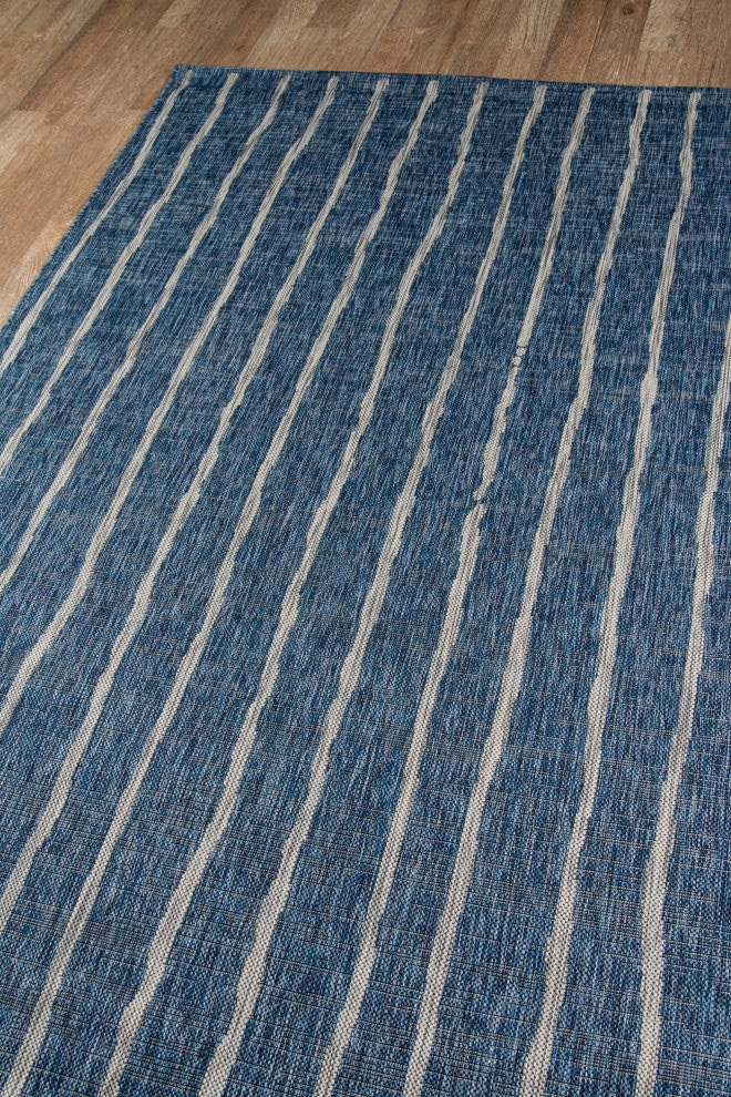 Novogratz by Momeni Villa Sicily Blue Indoor Outdoor Rug 2' X 10' Runner