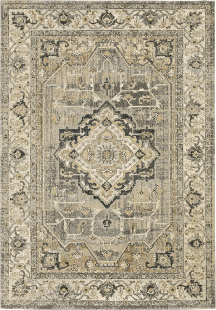 Oriental Weavers Florence Indoor Rug Beige/ Grey 5'3" X 7'6"