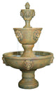 Large Three Tier Leonesco Fountain, Elban Olive Stone