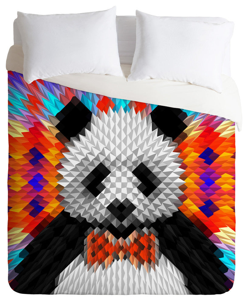 Deny Designs Ali Gulec Panda 1 Duvet Cover Set