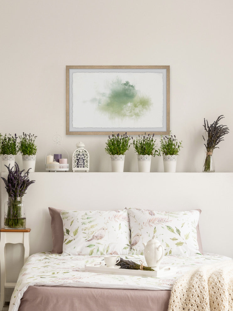 "Green Woodlands" Framed Painting Print, 36x24