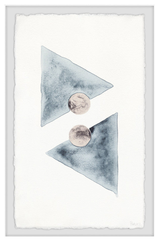 "Dark Arrowhead" Framed Painting Print, 20"x30"