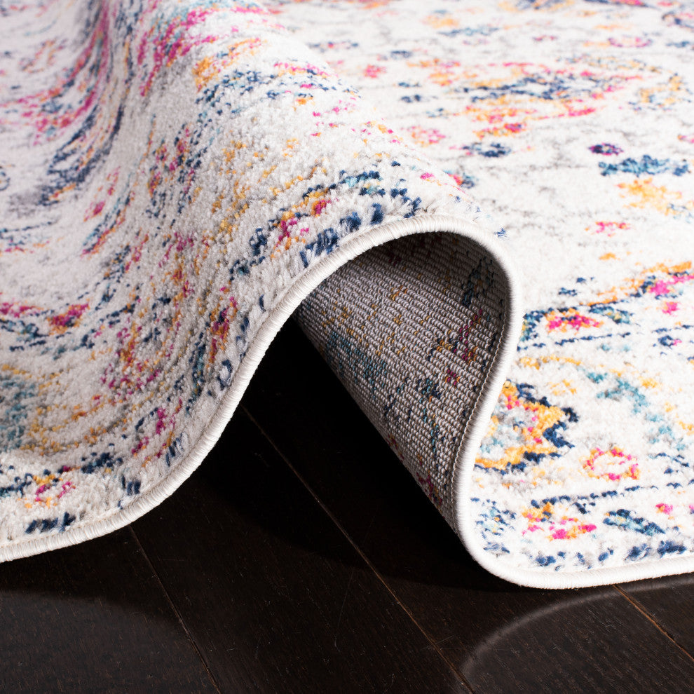 Safavieh Madison MAD603R Rug, Fuchsia/Ivory, 2'3" X 4'