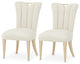 La Rachelle Dining Side Chair, Set of 2 - Medium Champagne