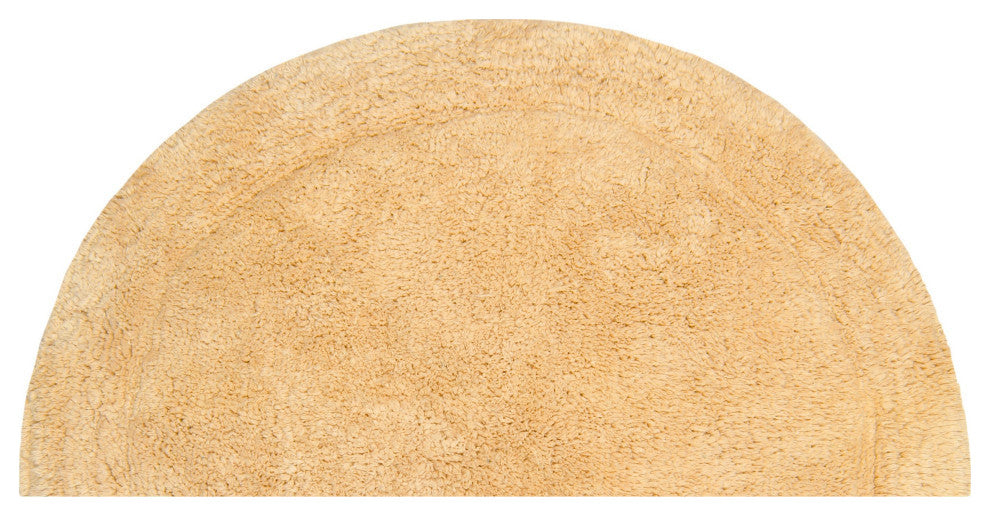 Waterford Absorbent Cotton and Machine washable Slice Rug, Yellow