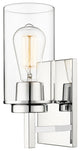 Janna 1 Light 4" Chrome Sconce