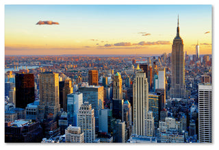 Philippe Hugonnard 'NYC at Sunset' Canvas Art, 32x22