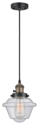INNOVATIONS 201CSW-BAB-G534-LED 1-Light Mini Pendant Black Antique Brass