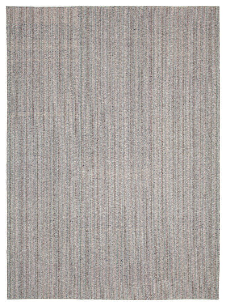 Rug N Carpet - Hand-knotted Turkish 9' 6'' x 13' 5'' Flatweave Wool Kilim Rug