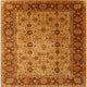 Ahgly Company Indoor Square Mid-Century Modern Area Rugs, 5' Square