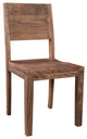 Simple Acacia Wood Dining Chair - Set of 2