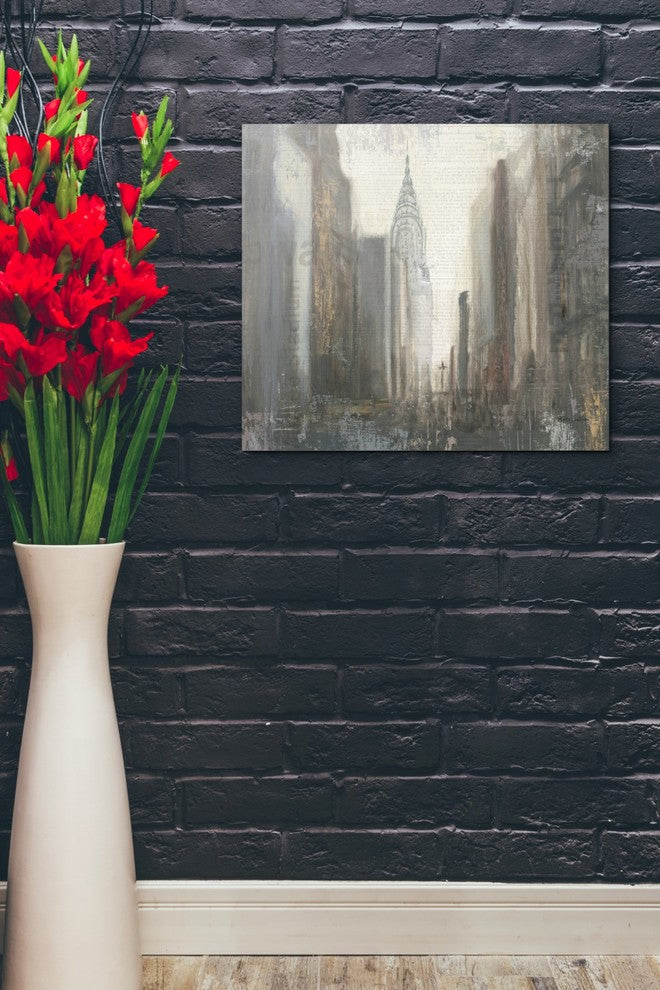 "Urban Movement" Giclee Canvas Wall Art, 26"x30"