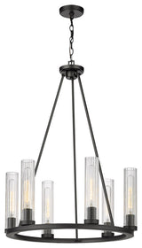 Z-LITE 3031-6BRZ 6 Light Chandelier, Bronze