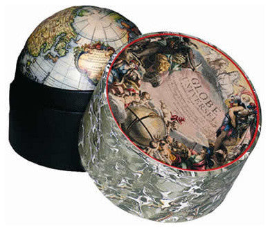 Small 1745 Vaugondy Globe in a Box