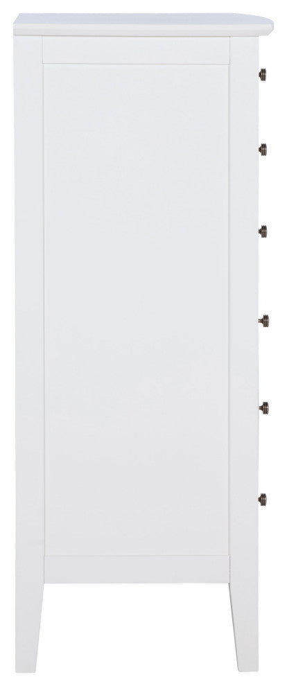 Bexhill 8-drawer Chest of Drawers White