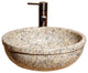 V-VR166L Mojave Gold Honed Vessel Sink
