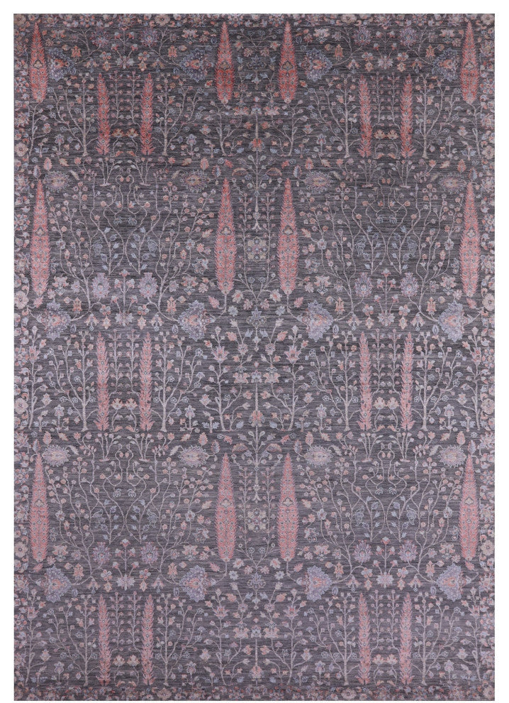 9' 11" X 14' 2" Persian Ziegler Handmade Wool & Silk Rug - Q15557