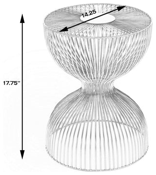 Nicola Outdoor Metal Side Table