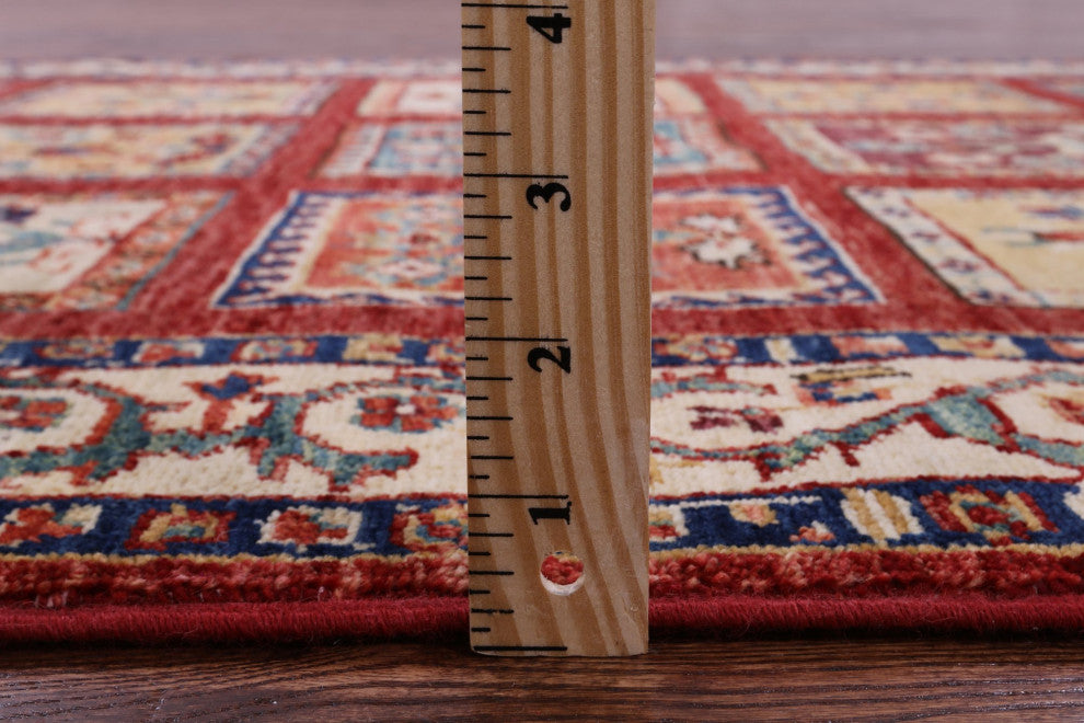 Persian Garden Design Hand-Knotted Rug 3' 4" X 4' 9" Q11055