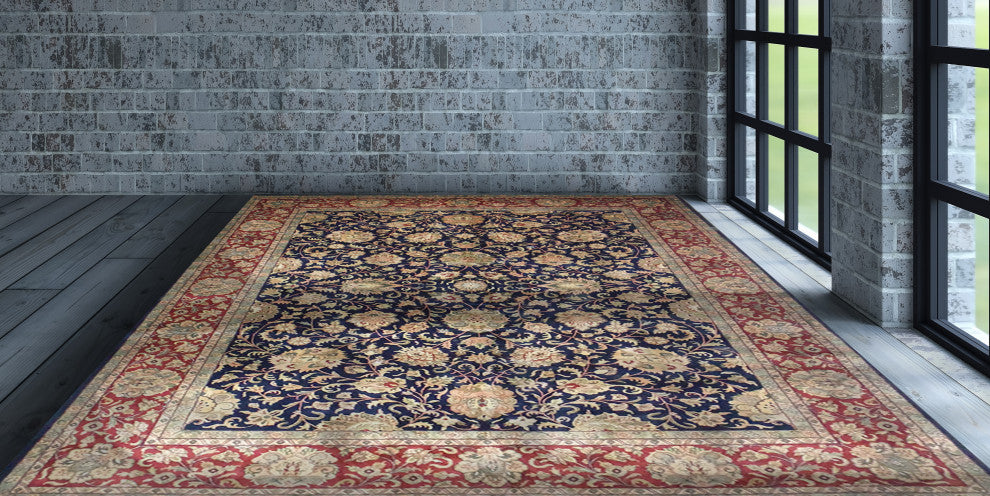The Merlin Hand-knotted Rug, 8.10x11.9