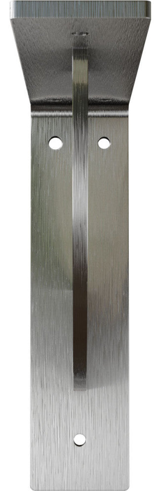 2"x8"x8" Bulwark Bracket, Stainless Steel