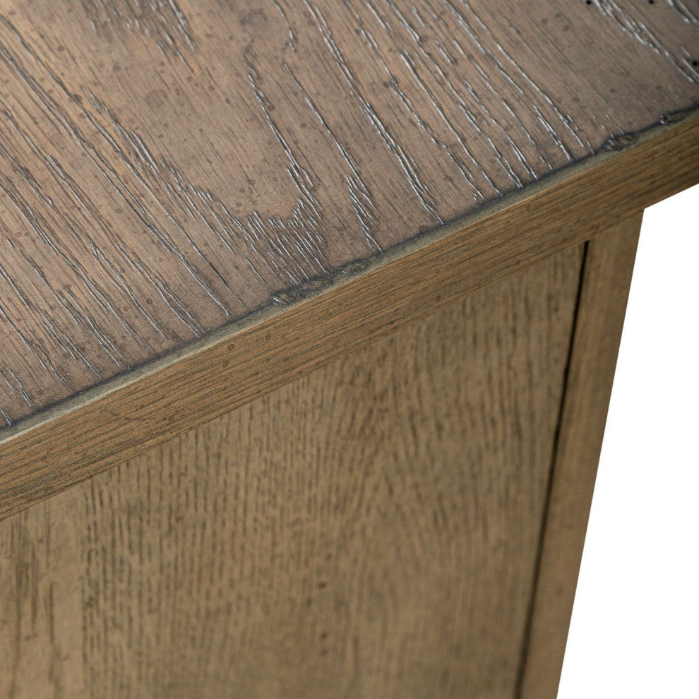 Meadow Farmhouse style Leaning Pier Bookcase