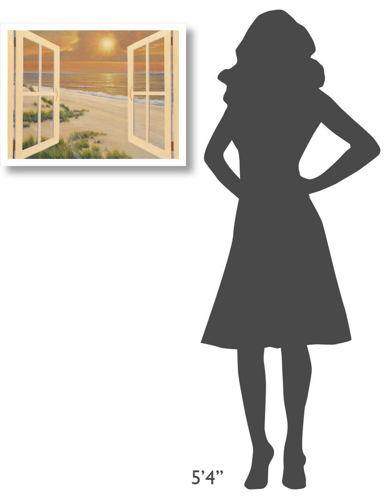 "Window Of Dreams" Digital Paper Print by Diane Romanello, 26"x20"