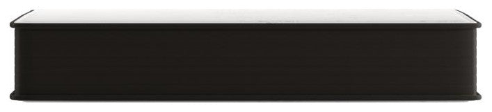 Dream 10 Inch Hybrid Mattress in a Box, White/Black, Queen