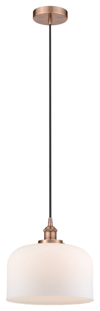 Innovations 616-1PH-AC-G71-L 1-Light Mini Pendant, Antique Copper