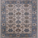 Ahgly Company Indoor Square Mid-Century Modern Area Rugs, 7' Square