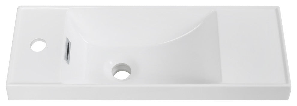 24" Solid Surface Resin Streamline K-2015-24 Vanity Top