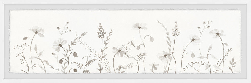 "Mixed Flowers" Framed Painting Print