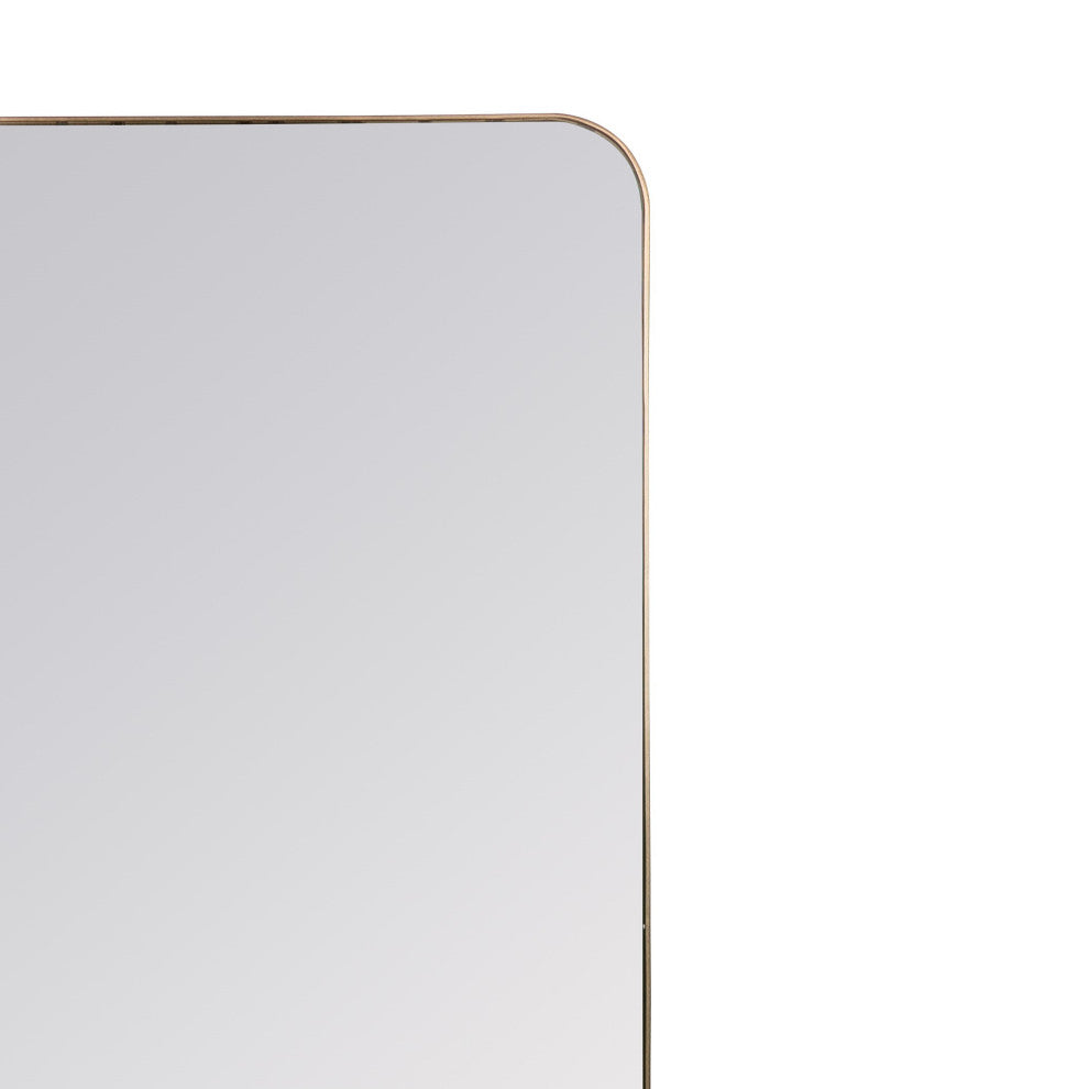 Somerset Gold Metal Mirror