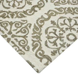 Boscage Rothwell Area Rug, Ivory, 5' x 7'6", Geometric