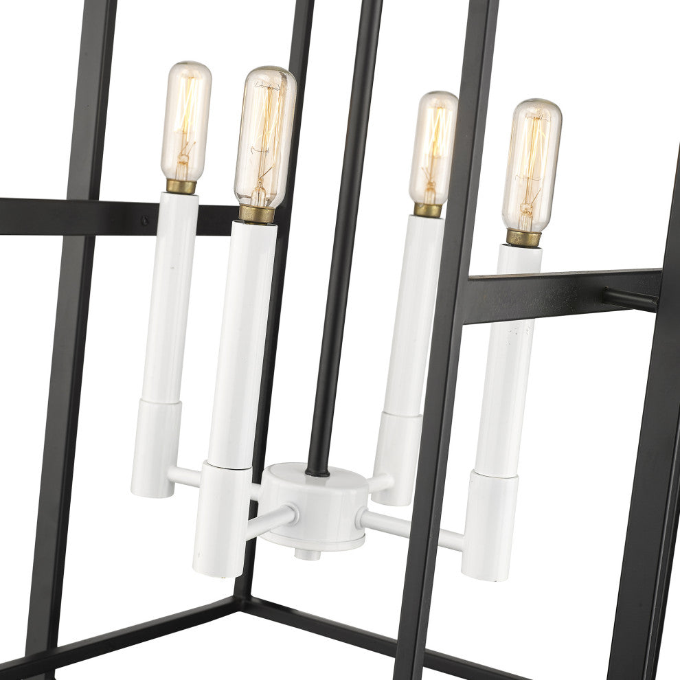 Milbank Black 4-Light Pendant