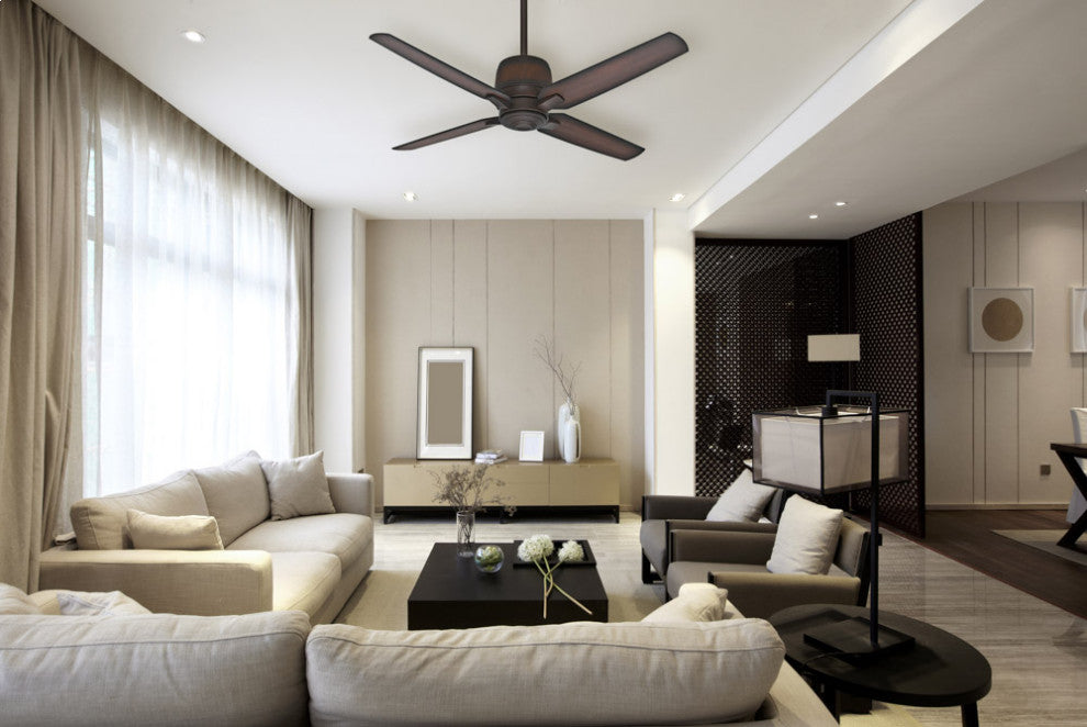 Casablanca 54" Aris Brushed Cocoa Ceiling Fan With Wall Control