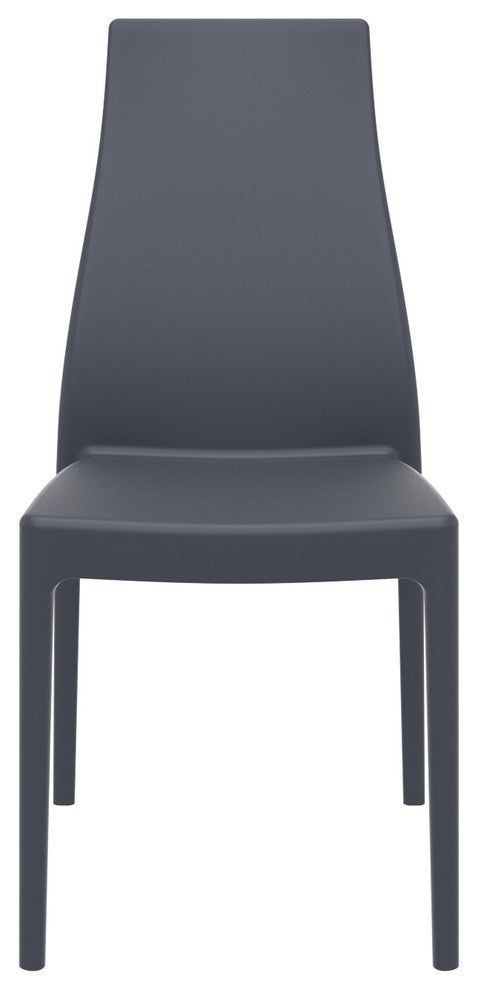 Compamia Miranda Dining Chairs, Set of 2, Dark Gray