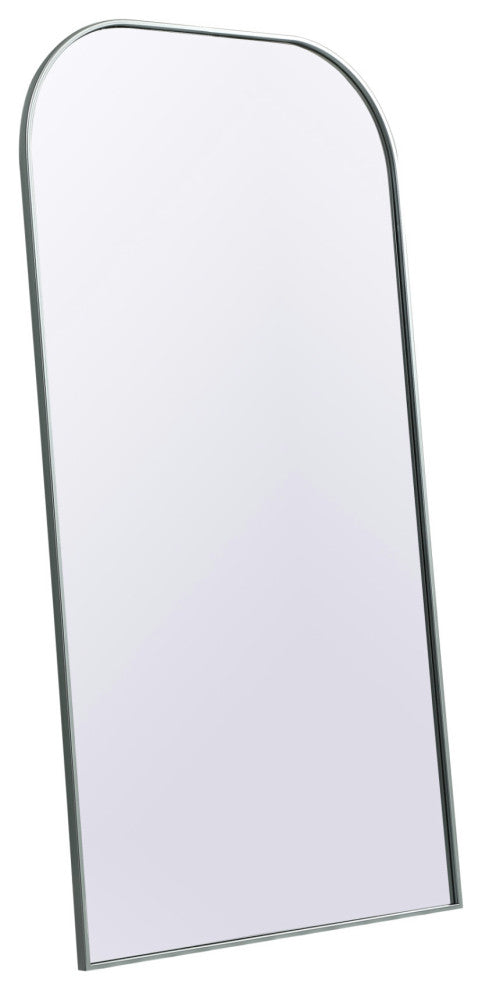 Elegant Lighting MR1B3566 Blaire 35" W x 66" H Modern Arched - Brass