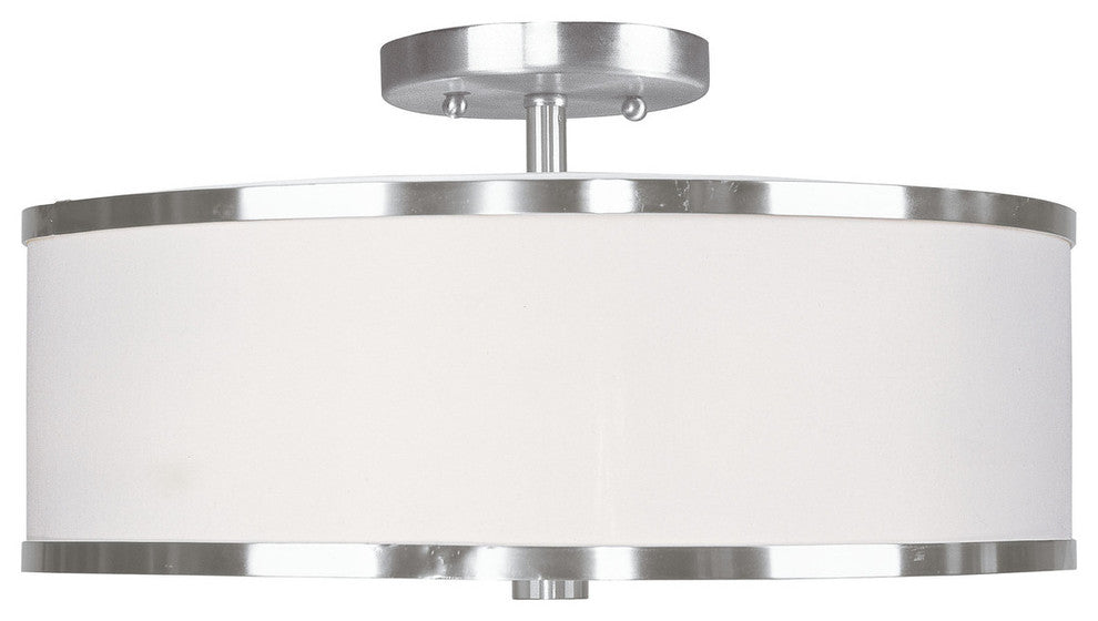 Park Ridge Ceiling Mount, Brushed Nickel