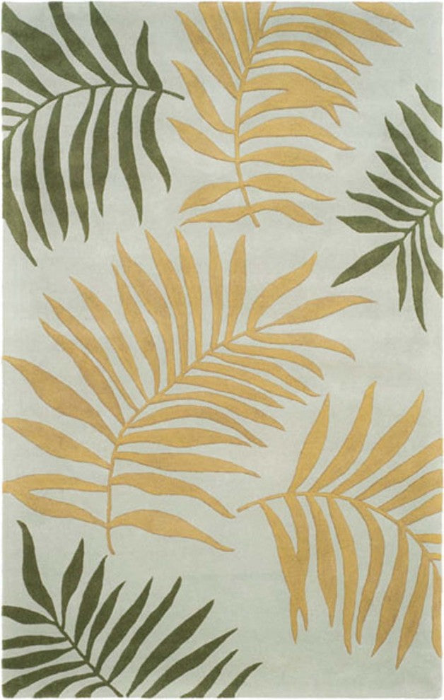 Safavieh Soho Soh744B Tropical Rug, Light Blue/Multi, 6'0"x6'0" Square