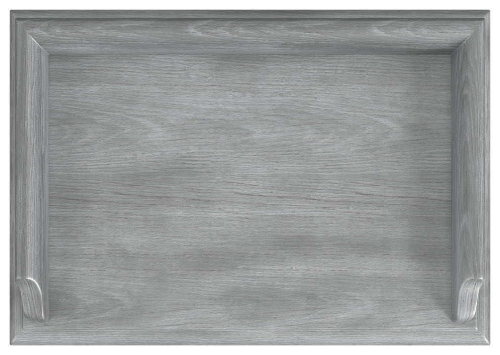 Cummings End Table With Storage, Gray