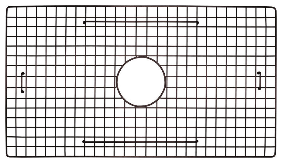 Native Trails GR2614-MB 25.75"x14.25" Bottom Grid in Matte Black