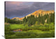 "Red Mountain And Pond, Near Ouray, Colorado" Artwork, 40" x 30"