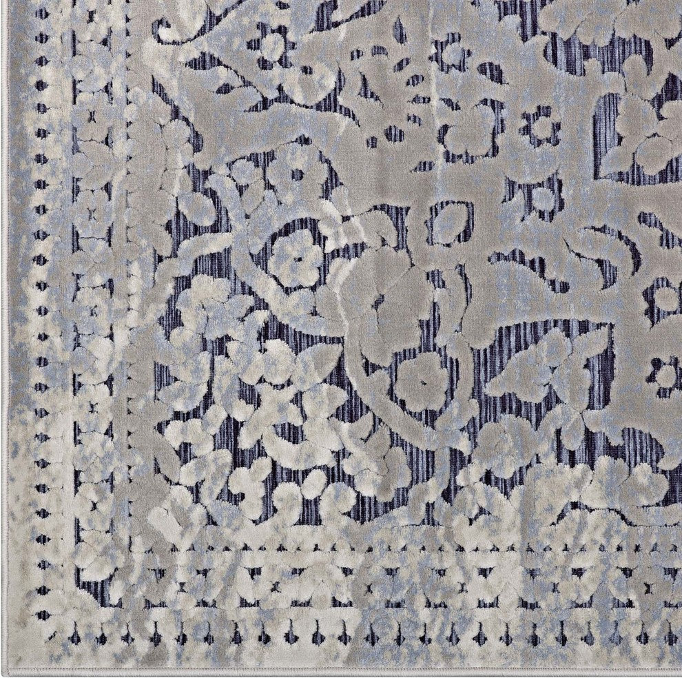 Margarida Distressed Vintage Turkish 5x8 Area Rug