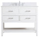 Elegant Decor Sinclaire Bathroom Vanity White